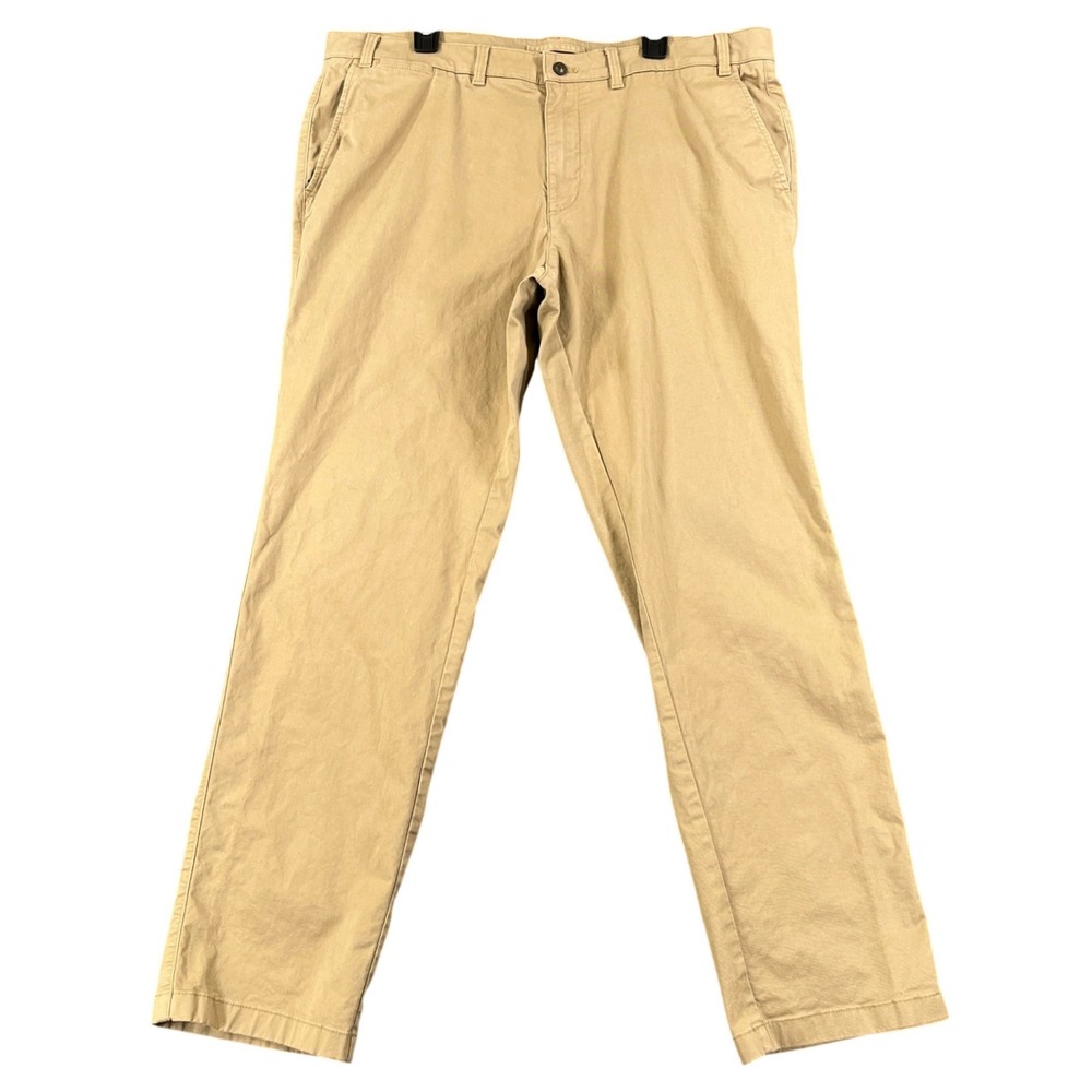 Duck Head Chino Pants Mens 40x32 Khaki Tan Stretch Twill Casual Workwear